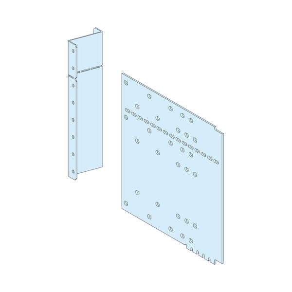 Form 3 vertical partition for rear connection, 3 or 4 modules image 1