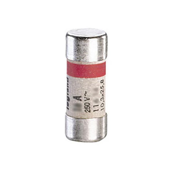 Domestic cylindrical cartridge 10.3x25.8mm with indicator light - 10A image 1