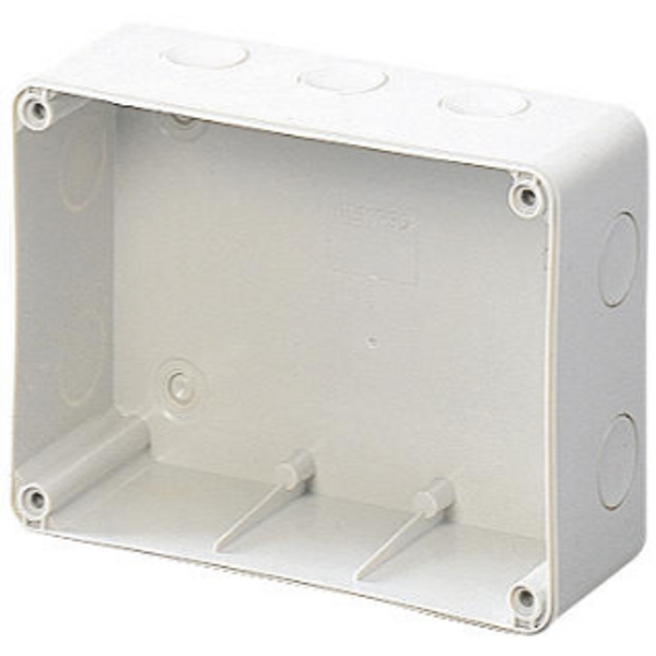SURFACE-MOUNTING BOX FOR HORIZONTAL INTERLOCKED SOCKET-OUTLET - 16/32A SBF - IP44 image 1