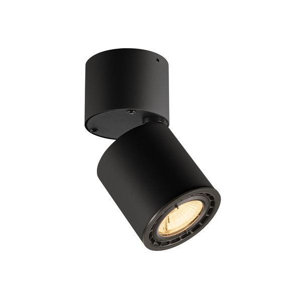 SUPROS 78, ceiling light, LED, 3000K, round, black, 60ø lens image 1