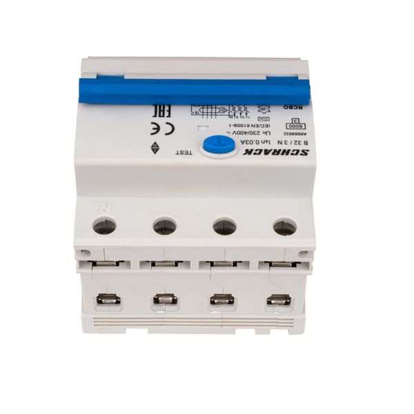 Combined MCB/RCD (RCBO) 3+N, AMPARO 6kA, B 32A, 30mA, Typ A image 6