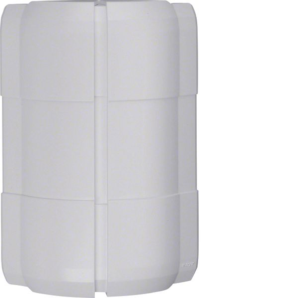 External corner adjustable for wall trunking BRN 70x210mm of PVC in li image 1