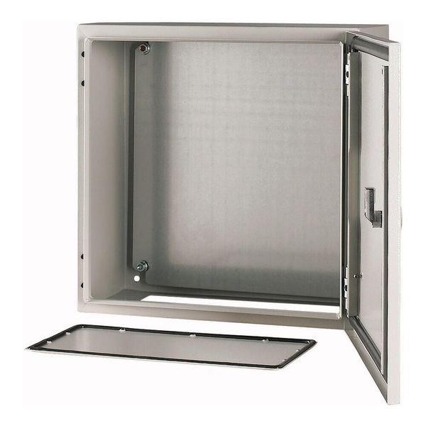 Wall enclosure with mounting plate, HxWxD=400x400x200mm image 9