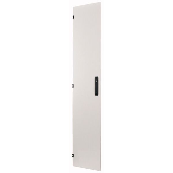 Door connection area, F, closed, IP55, for HxW=2000x400mm, grey image 1