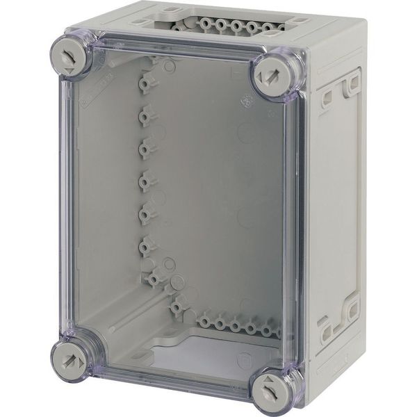 Insulated enclosure, top+bottom open, HxWxD=250x187.5x150mm image 4
