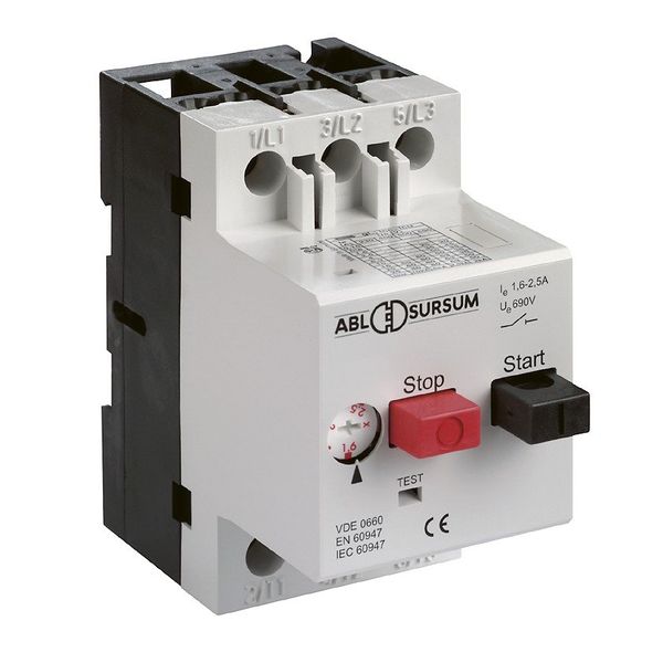 Motor protection switch ABL MS063 (0.4 - 0.63A) image 1