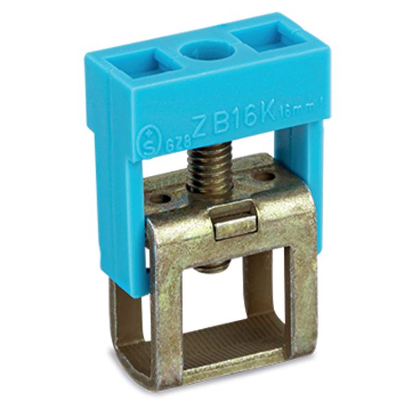 Connector for busbar with blue cover blue image 3