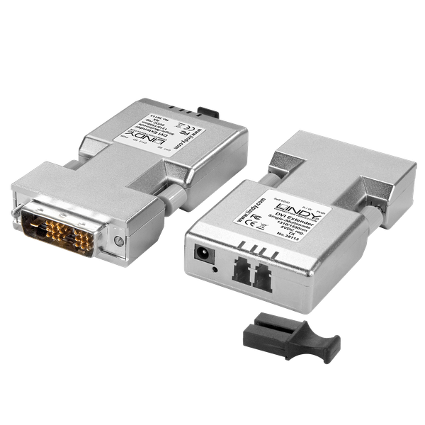 1500m Fibre Optic DVI-D Single Link Extender Extends DVI-D video up to 1500m using a single fibre optic cable image 2