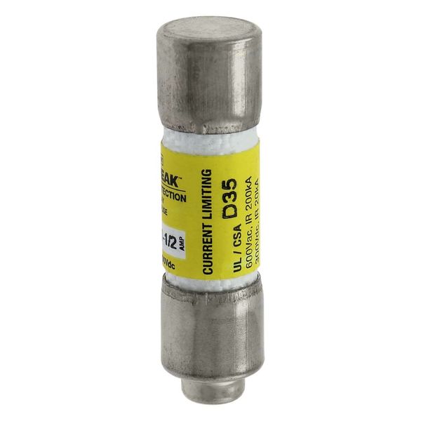 Fuse-link, LV, 1.5 A, AC 600 V, 10 x 38 mm, CC, UL, time-delay, rejection-type image 3