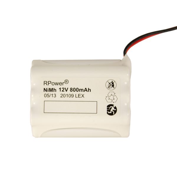 Accu NiMH 12V 0,8Ah f.luminaires BusControl, WirelessControl image 1