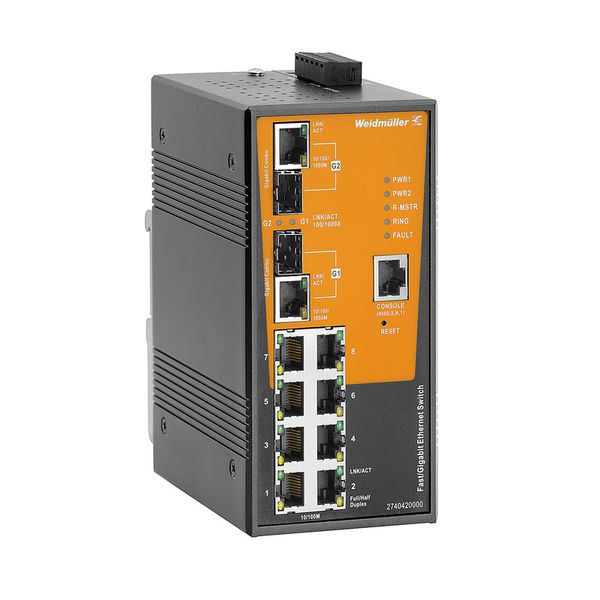 Network switch (managed), managed, Fast/Gigabit Ethernet, Number of po image 1