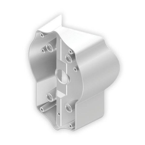 Latina Wall Lantern Corner Bracket Accessory White image 3