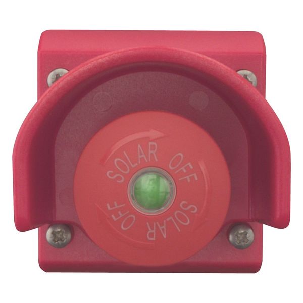 Fireman's switch, PV, with SOLAR laser inscribed image 4