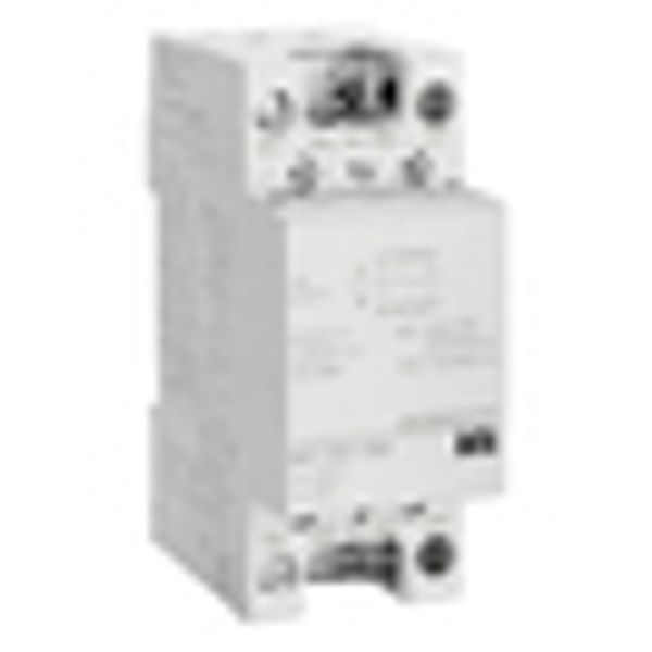 Modular contactor 25A, 4 NC, 24VAC, 2MW image 2