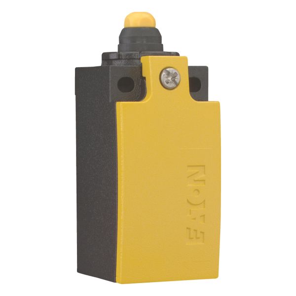 Safety position switch, LS(M)-…, Rounded plunger, Basic device, expandable, 2 NC, Yellow, Metal, Cage Clamp, -25 - +70 °C image 10