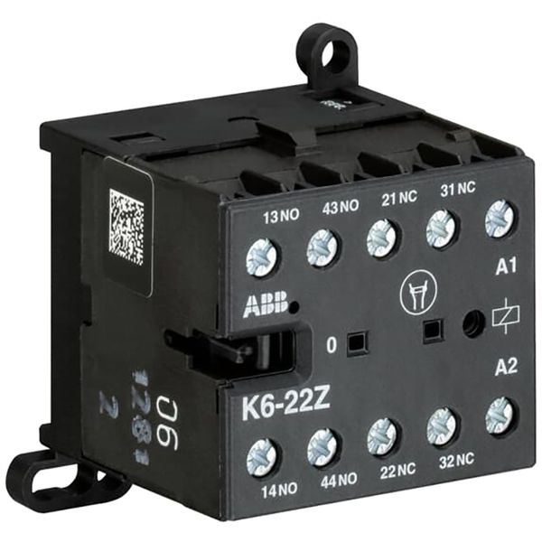 K6-22Z-80 Mini Contactor Relay 220-240V 40-450Hz image 1