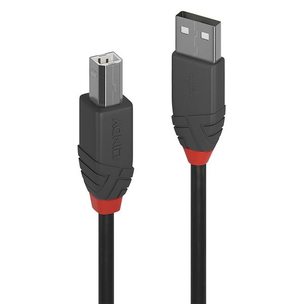 10m USB 2.0 Type A to B Cable, Anthra Line USB Type A Male to B Male image 1