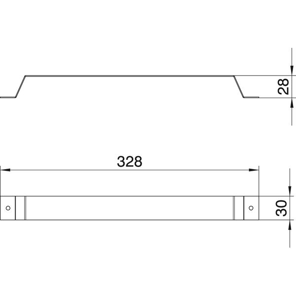 DC6025 Fixing clamp for 3x PVC ducts 60x25 image 2