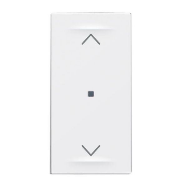 Arteor with Netatmo Wireless Curtain/Blind Switch 1 Module White image 1