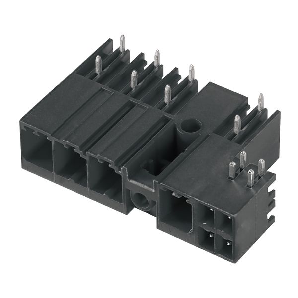 Hybrid connector (board connection), 7.62 mm, Number of poles: 4, Outg image 2