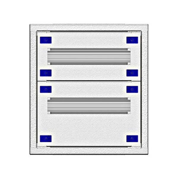 Wall-mounted distribution board 1A-7K, H410W380D180mm image 1