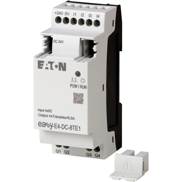 I/O expansion, For use with easyE4, 24 V DC, Inputs expansion (number) digital: 4, screw terminal image 10