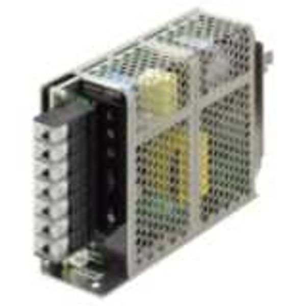 Power supply, 100 W, 100 to 240 VAC input, 5 VDC, 16 A output, DIN-rai image 1