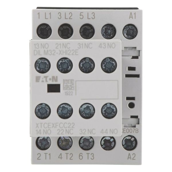 Contactor, 380 V 400 V 3 kW, 2 N/O, 2 NC, 230 V 50 Hz, 240 V 60 Hz, AC operation, Screw terminals image 13