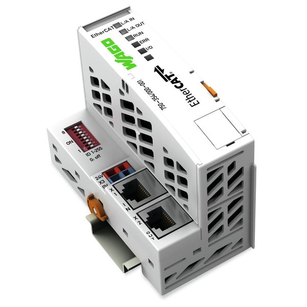 Fieldbus Coupler EtherCAT ID Switch 100 Mbit/s light gray image 1