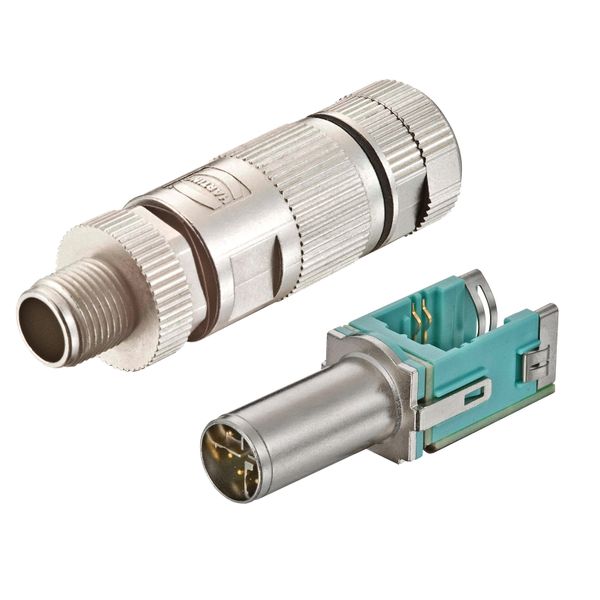 WireXpert - M12 X-coded connector for preLink© System Cat.6a image 1