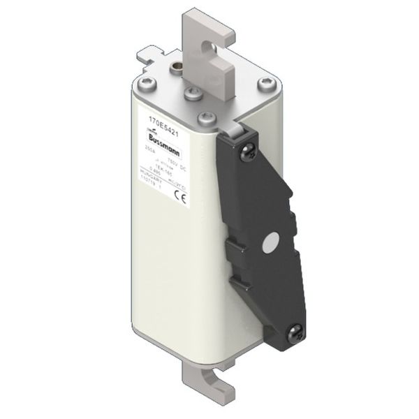 Fuse-link, high speed, 80 A, AC 2500 V, special DIN 1, aR, IEC, visual indicator image 3