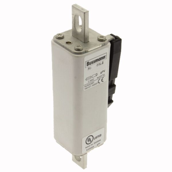 Fuse-link, high speed, 80 A, DC 1000 V, NH1, gPV, UL PV, UL, IEC, dual indicator, bolted tags image 4
