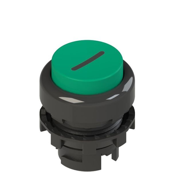 Green protruding impulse button with mar E2 1PU2S421L2 image 1