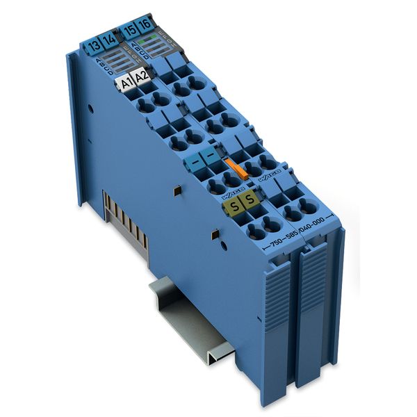2-channel analog output 0 … 20 mA Intrinsically safe blue image 2