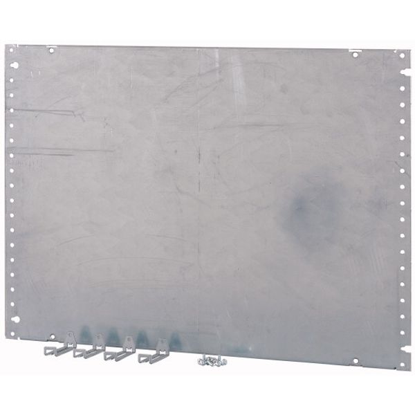 Mounting plate for MCCBs/Fuse Switch Disconnectors, HxW 500 x 800mm image 1