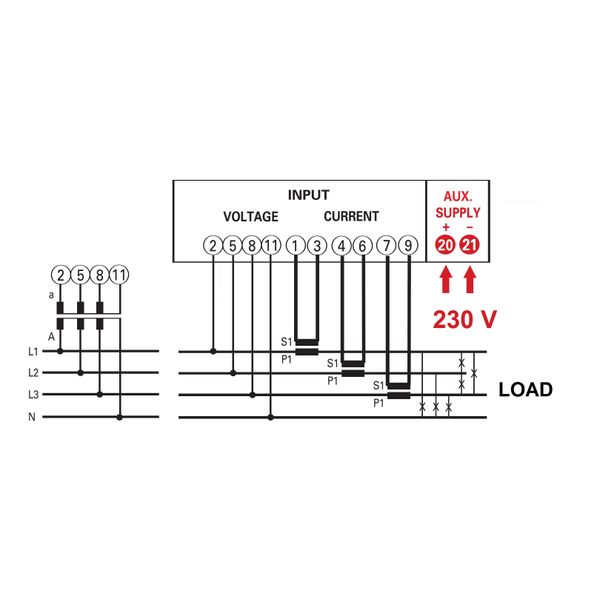 Netanalyser NA96, 96x96mm, basic device image 11