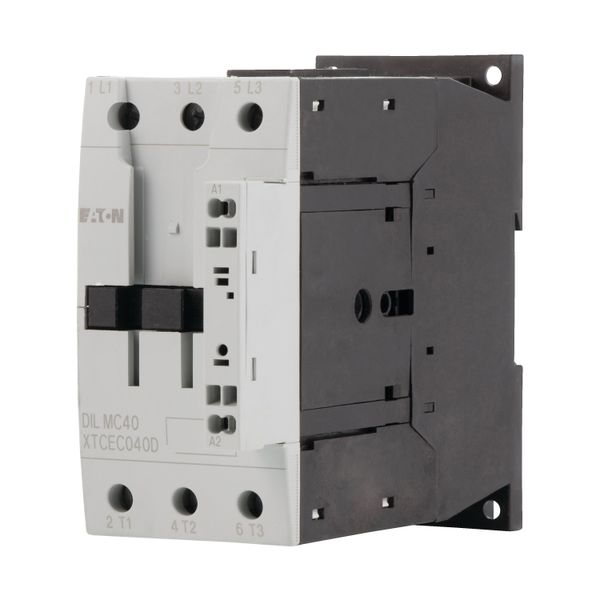Contactor, 3 pole, 380 V 400 V 18.5 kW, 230 V 50/60 Hz, AC operation, Spring-loaded terminals image 9
