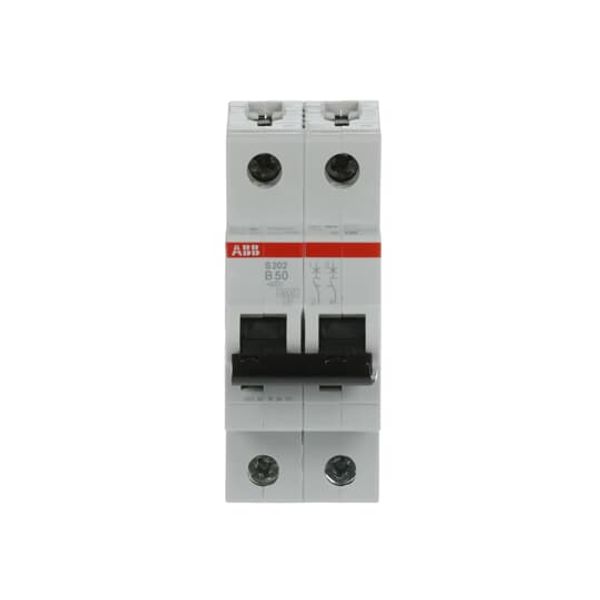 S202-B50 Miniature Circuit Breaker - 2P - B - 50 A image 6