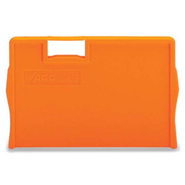 Seperator plate 2 mm thick oversized orange image 2
