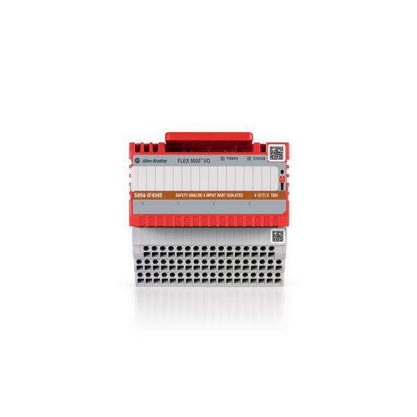 I/O Module, Safety, Analog Input, HART, 4 Channel, 5094, FLEX 5000 image 1