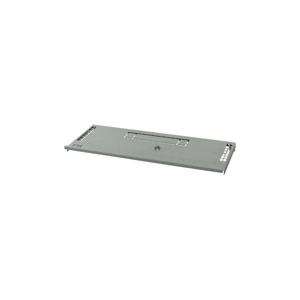 Partition, NZM4 component mounting area/cable connection area, fixed mounting with remote operator, main busbar back, W=800mm image 10