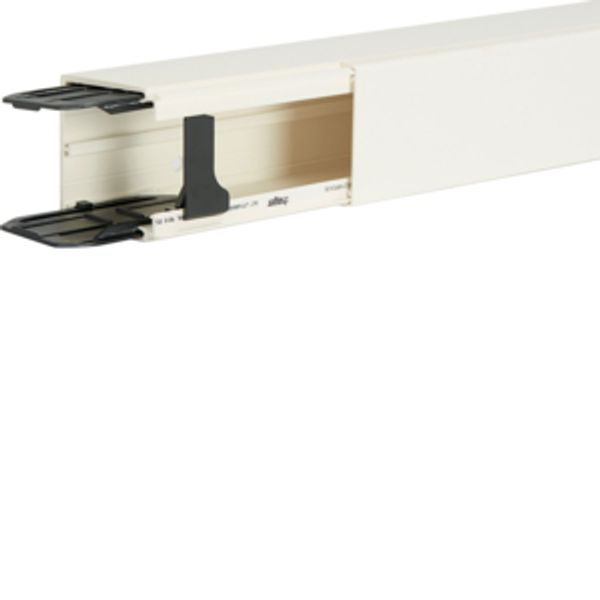 Liféa trunking60x57, c, 2 cable r., pw image 1