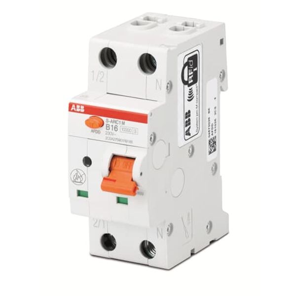 S-ARC1 M B16 Arc fault detection device integrated with MCB image 1