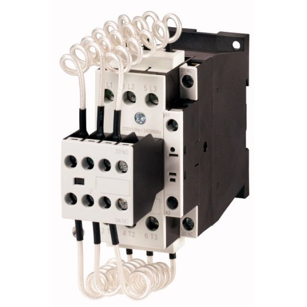 Capacitor switching Contactor 20 kVAr, 1 NO + 1 NC, 230VAC image 1