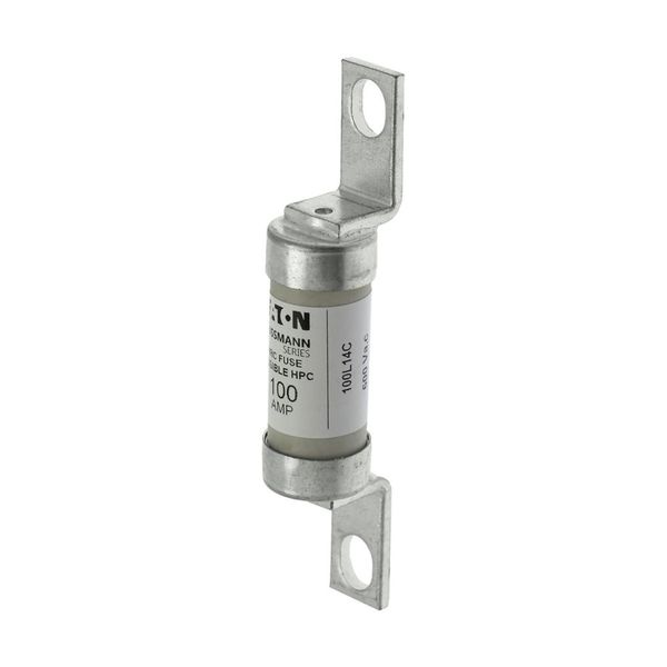 Fuse-link, low voltage, 100 A, AC 600 V, DC 250 V,  HRCII-C, 22 x 111 mm, CSA image 6