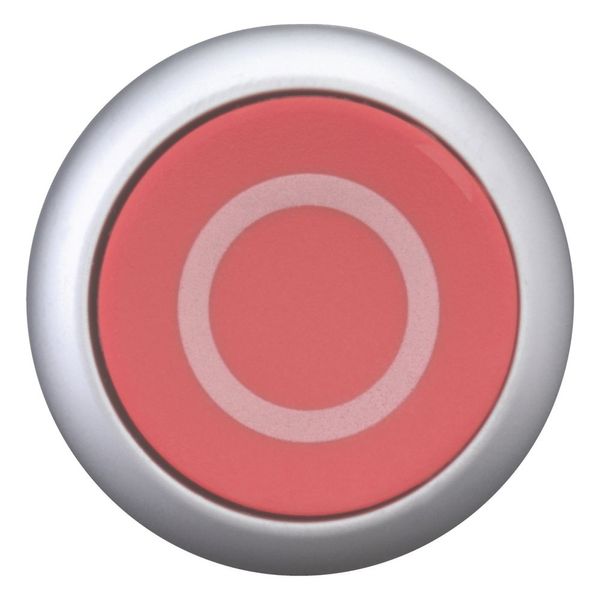 Pushbutton, RMQ-Titan, Flat, maintained, red, inscribed, Bezel: titanium image 10