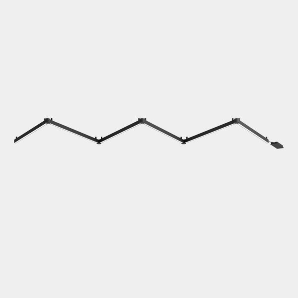 Lineal lighting system Apex "WW" Surface 72W LED neutral-white 4000K CRI 90 ON-OFF Black IP20 6252lm image 1