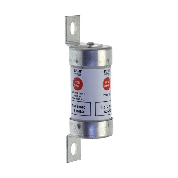 Fuse-link, LV, 63 A, AC 660 V, DC 460 V, BS88/A3, 22 x 86 mm, gM, BS, 63M100 image 27