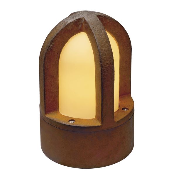 RUSTY CONE floor lamp, E14, max. 40W, IP54, rusted iron image 3