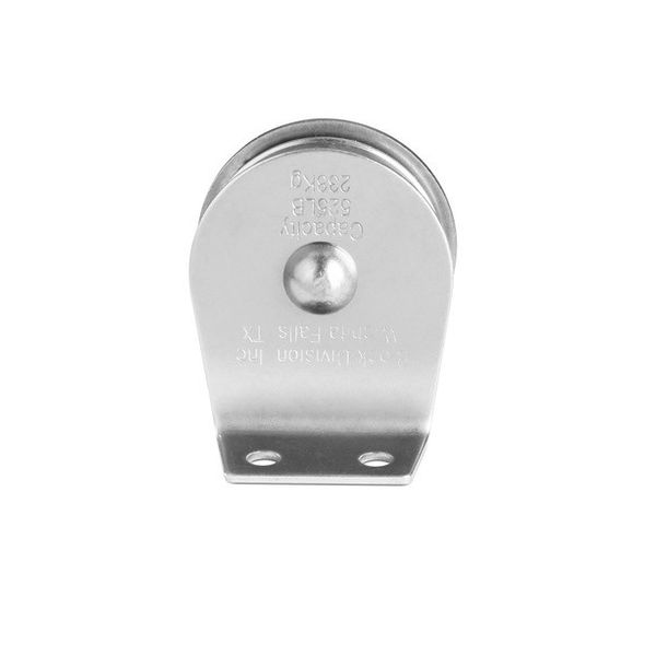 Pulley, Outside Corner, Stainless Steel, 316, for Cable Pulls image 1